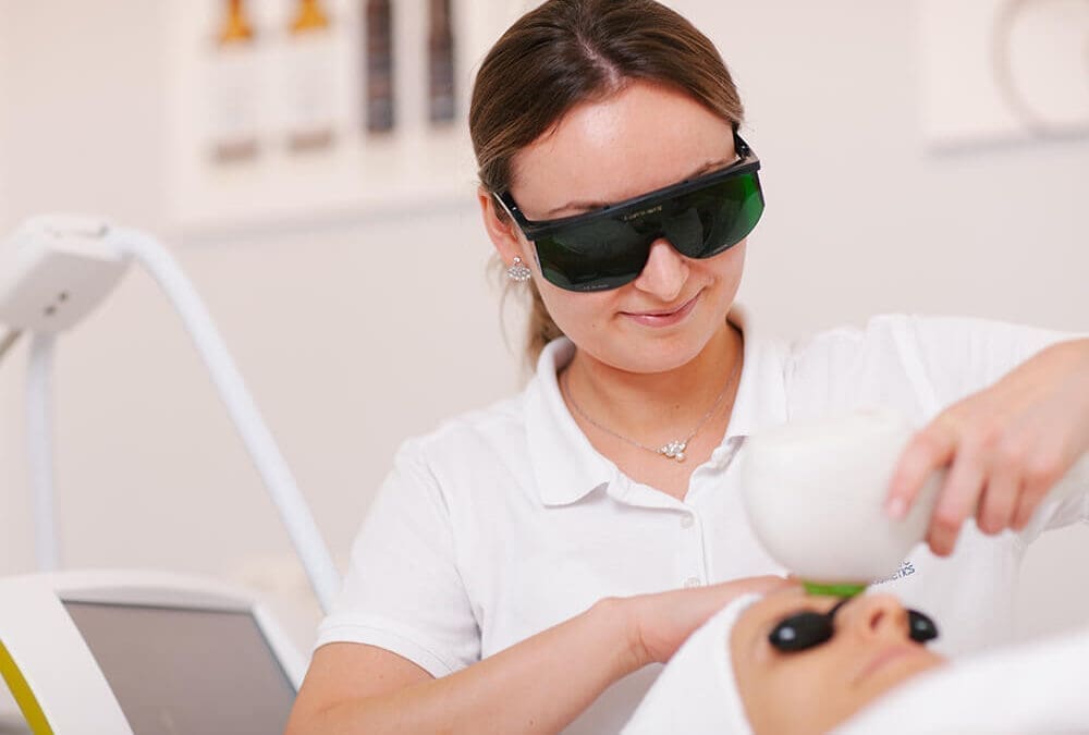 IPL gegen Pigmentflecken