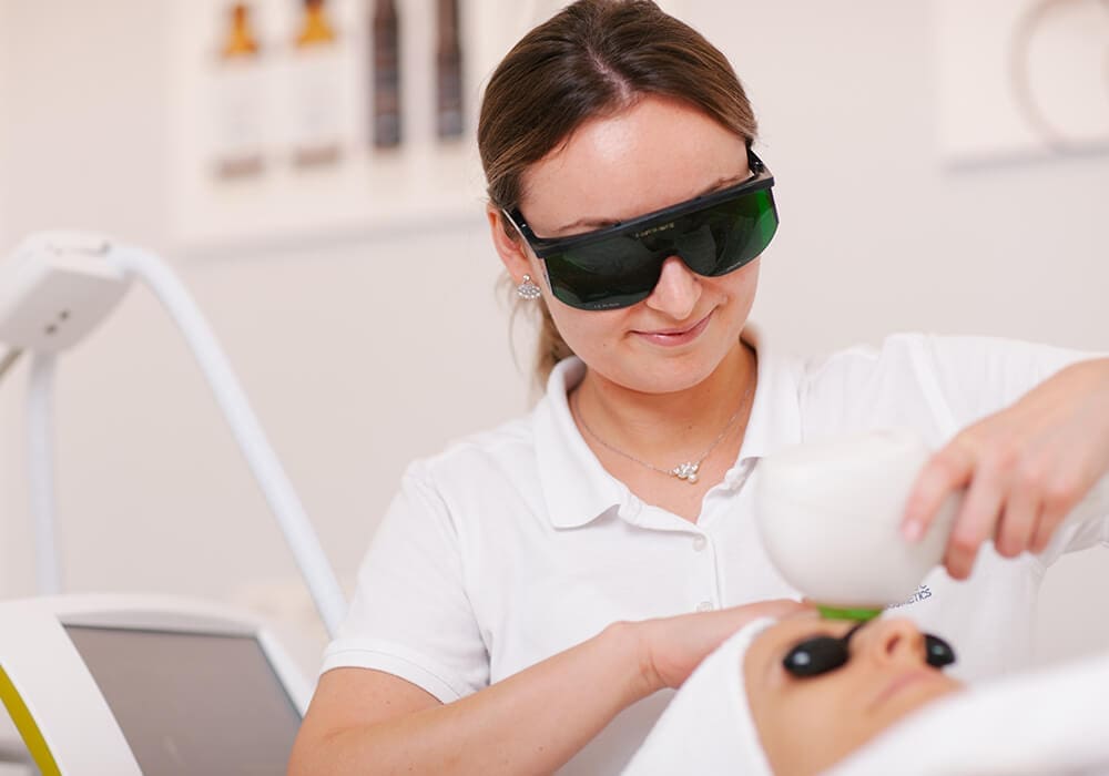 IPL gegen Pigmentflecken